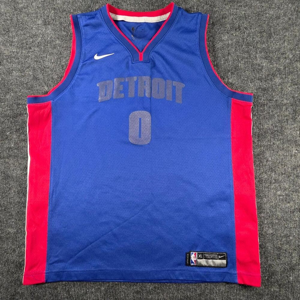 Nike Youth Blue and Navy Jersey